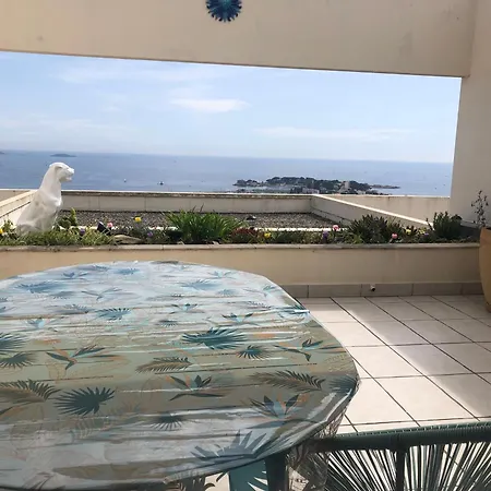 Vue Epoustouflante Sur & La 2 Pieces, Piscine Confort 4 Etoiles, Tres Calme, Terrasse Spacieuse Sans Vis A Vis, Parking Prive Standing Bandol