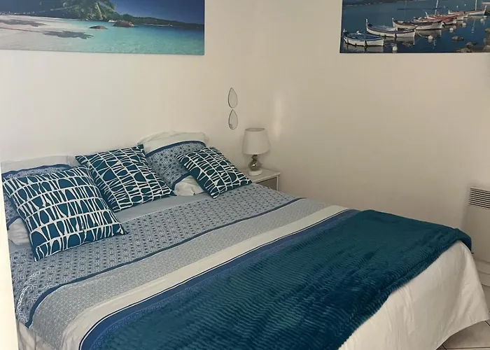 Vue Epoustouflante Sur & La 2 Pieces, Piscine Confort 4 Etoiles, Tres Calme, Terrasse Spacieuse Sans Vis A Vis, Parking Prive Standing Apartament